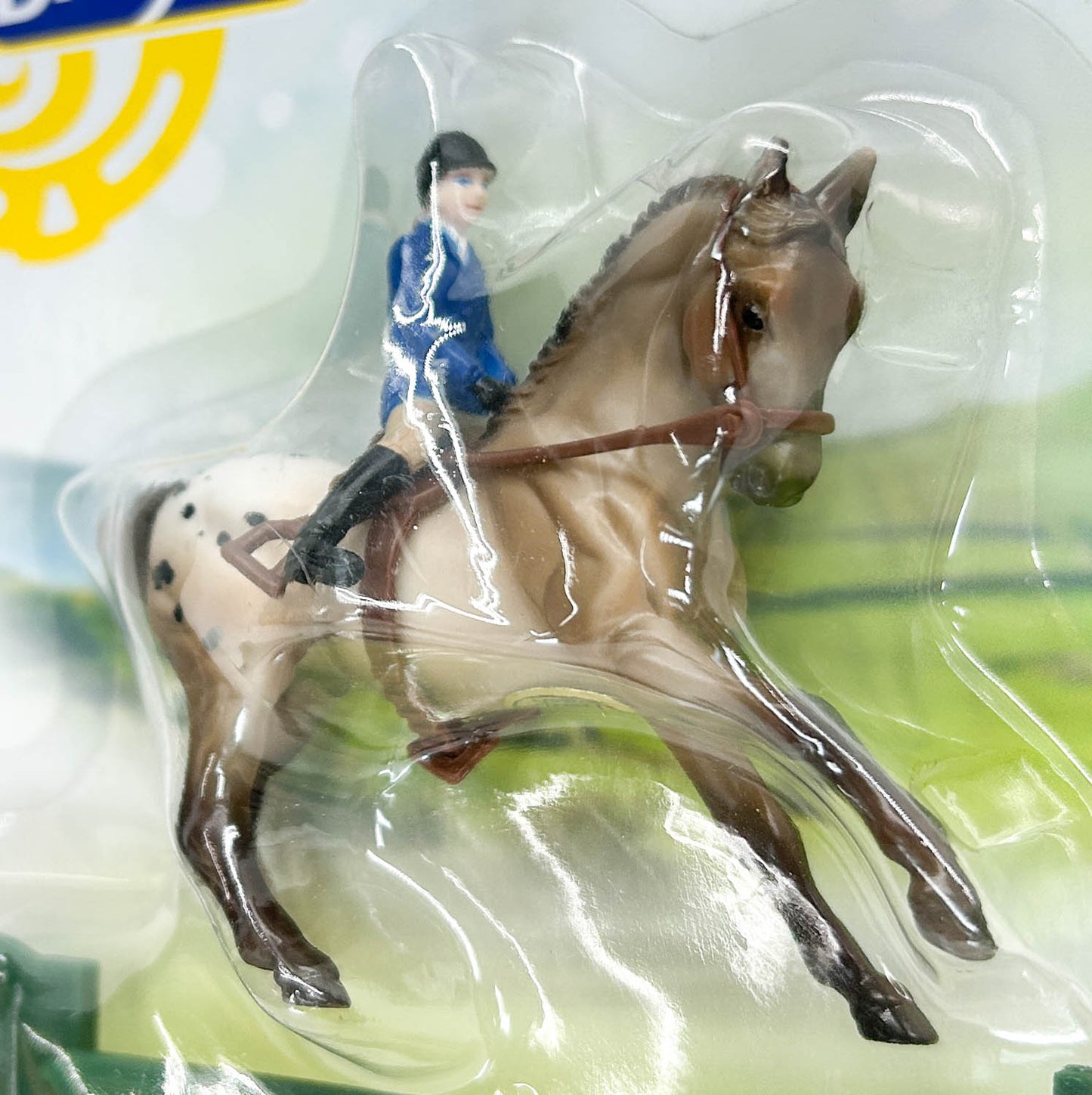 Warmblood ~ English Horse and Rider Set, Rose Grey Appaloosa - Tractor Supply SR