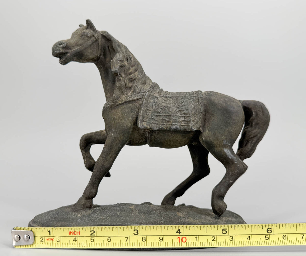 Spelter Metal Arabian ~ Bonner - Antique Clock Ornament