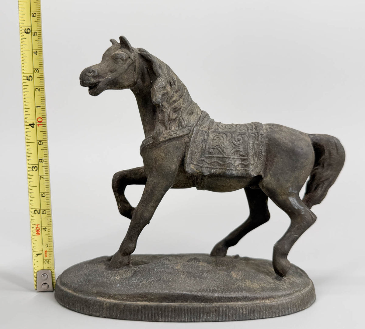 Spelter Metal Arabian ~ Bonner - Antique Clock Ornament