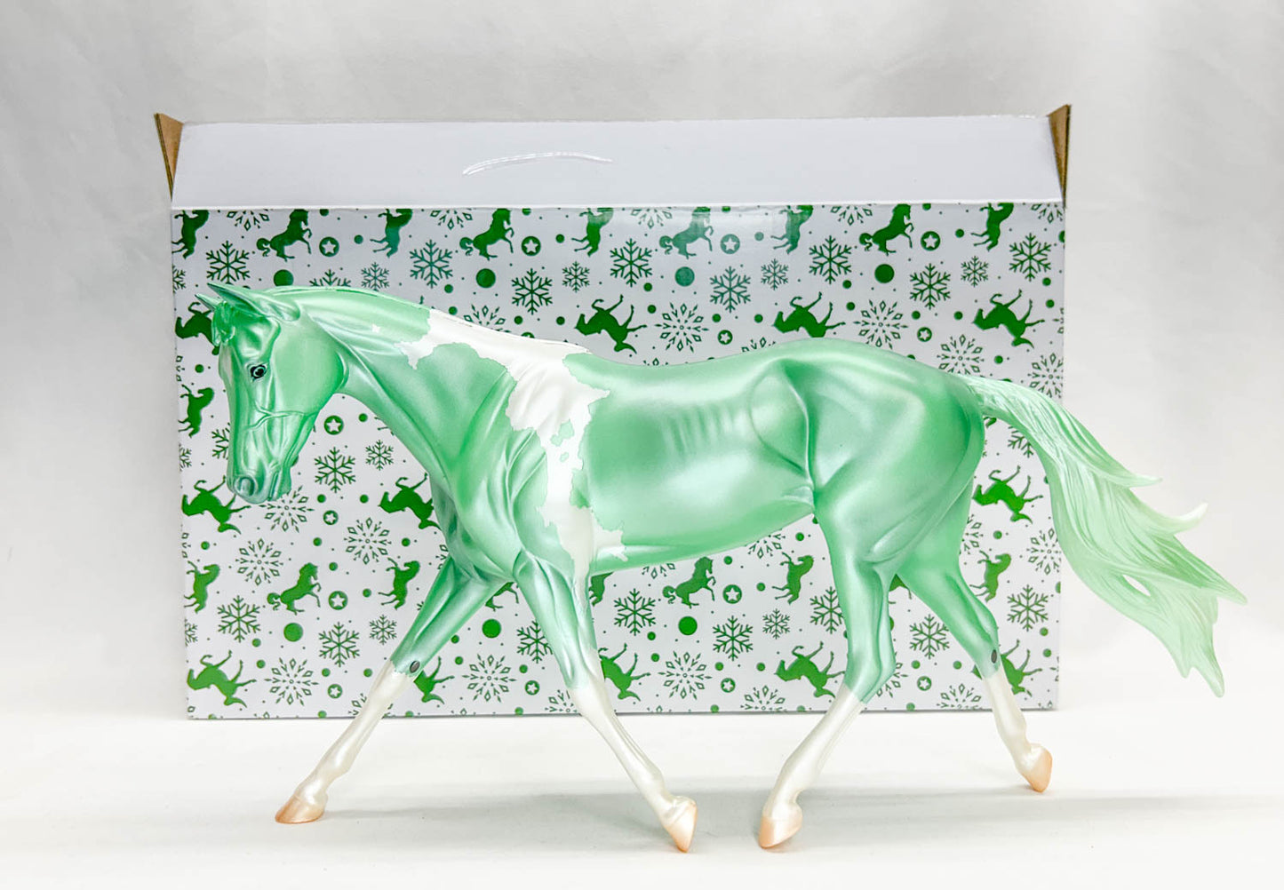 Strapless ~ Merry Dancer, Mint Green Pinto - Holiday Surprise Model