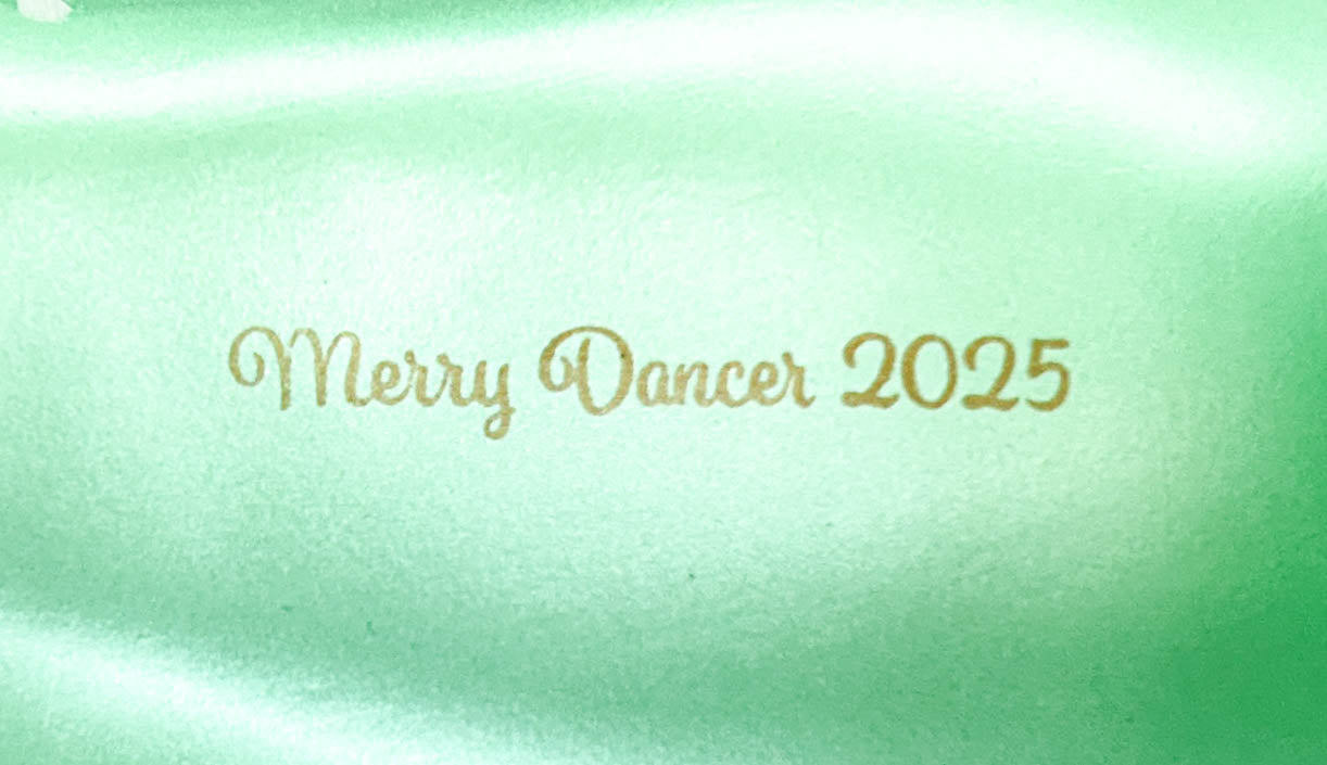 Strapless ~ Merry Dancer, Mint Green Pinto - Holiday Surprise Model