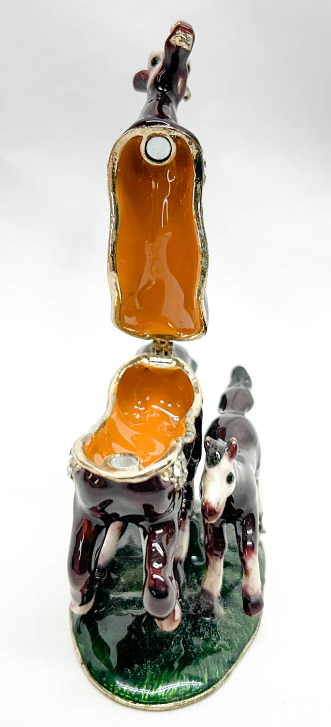 Trinket Box, Mare and Foal