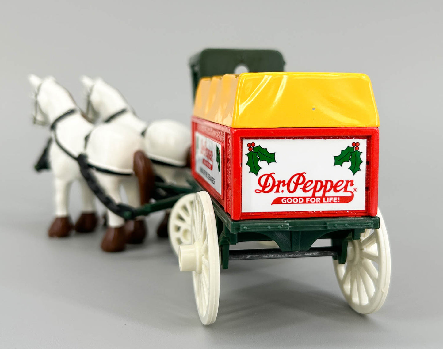 Ertl Delivery Wagon - Promotional Piggy Bank  - Dr. Pepper Holiday Delivery Wagon