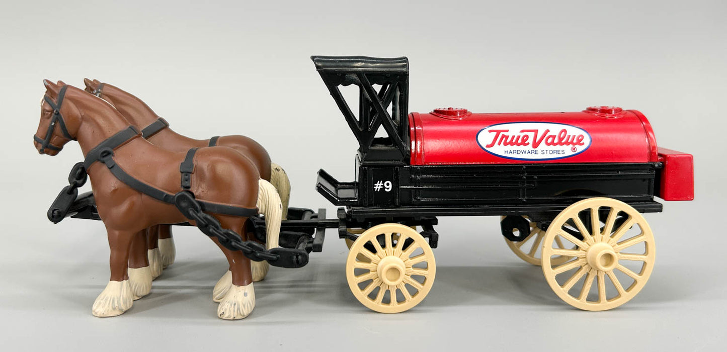 Ertl Delivery Wagon Piggy Bank  - True Value Hardware Tanker Wagon