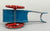 SR brand(?) Lead Two-Wheeled Cart - Made In France, 1940s or Earlier