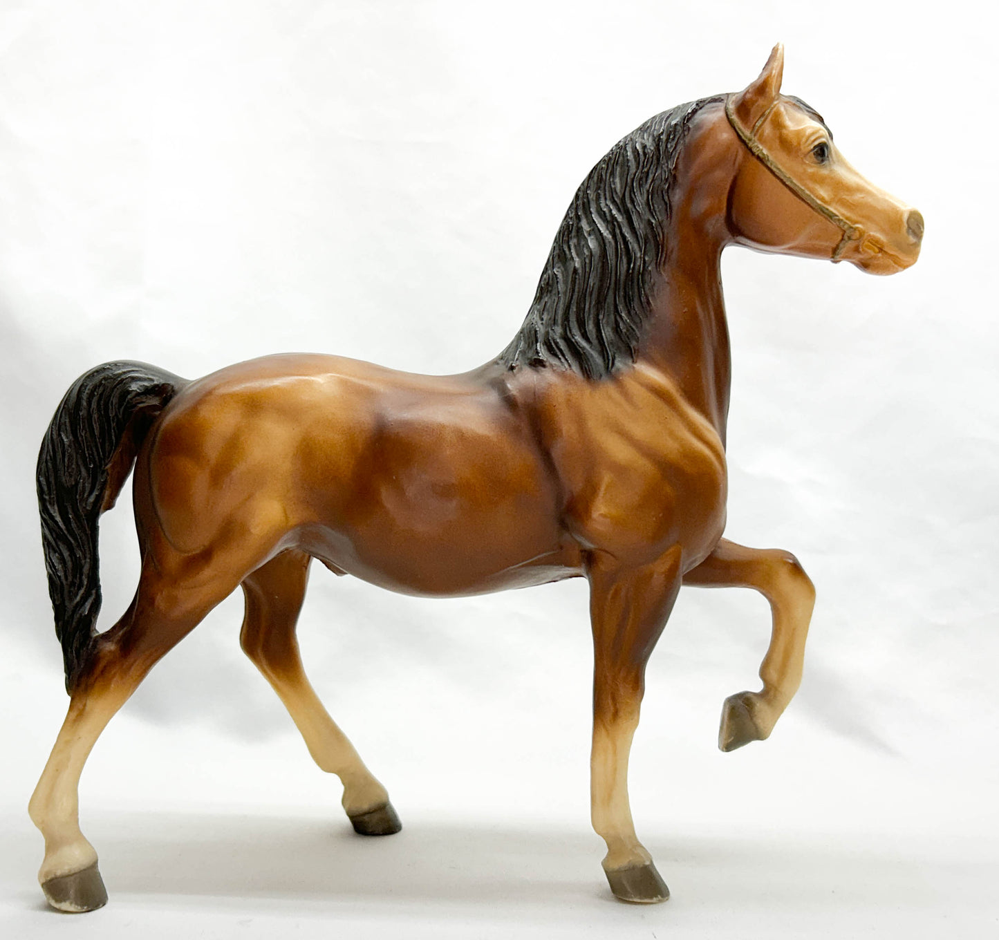 Western Prancing Horse ~ Cheyenne, Bay - Chestnut Variation