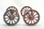 Wheels on Axles - For Your Next Mini Wagon Build!  1.5" Diameter