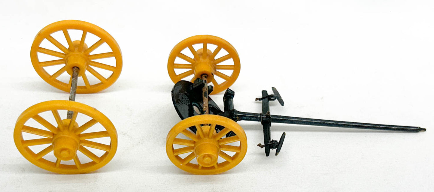 Wheels on Axles with Pole - For Your Next Mini Wagon Build!