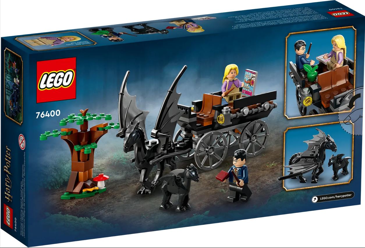 LEGO® Harry Potter™ - Hogwarts™ Carriage and Thestrals #76400 121 Pieces