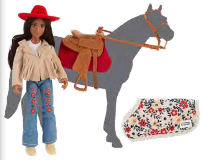 Rider - Sylvie (Freedom Series) Western Rider and Tack Set - ADVANCE SALE