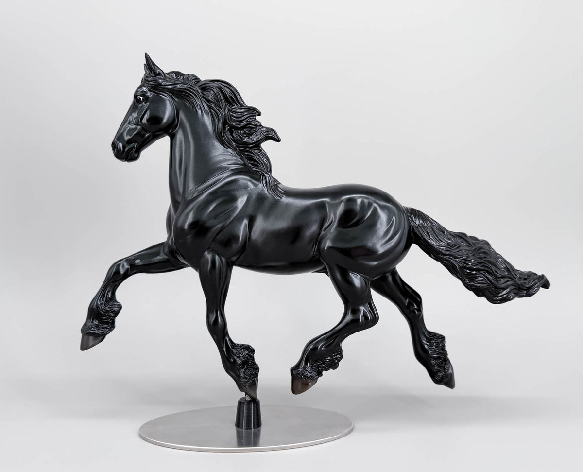 Steel Model Stand/ Base for Breyer Smarty Jones, Ruffian, and more!