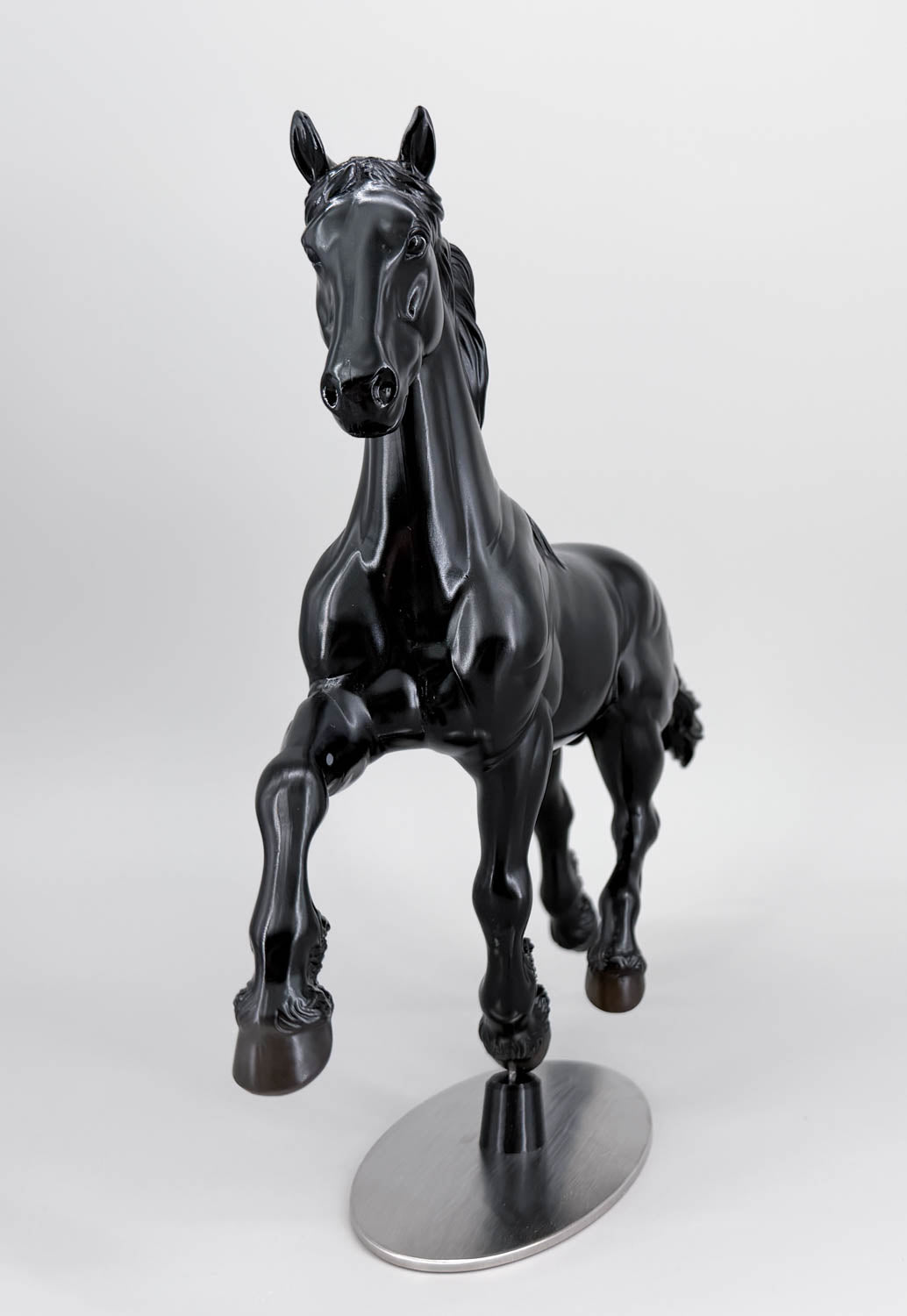 Steel Model Stand/ Base for Breyer Smarty Jones, Ruffian, and more!