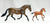 Andalusian Mare & Foal ~ Mamacita y Chico - BreyerFest SR