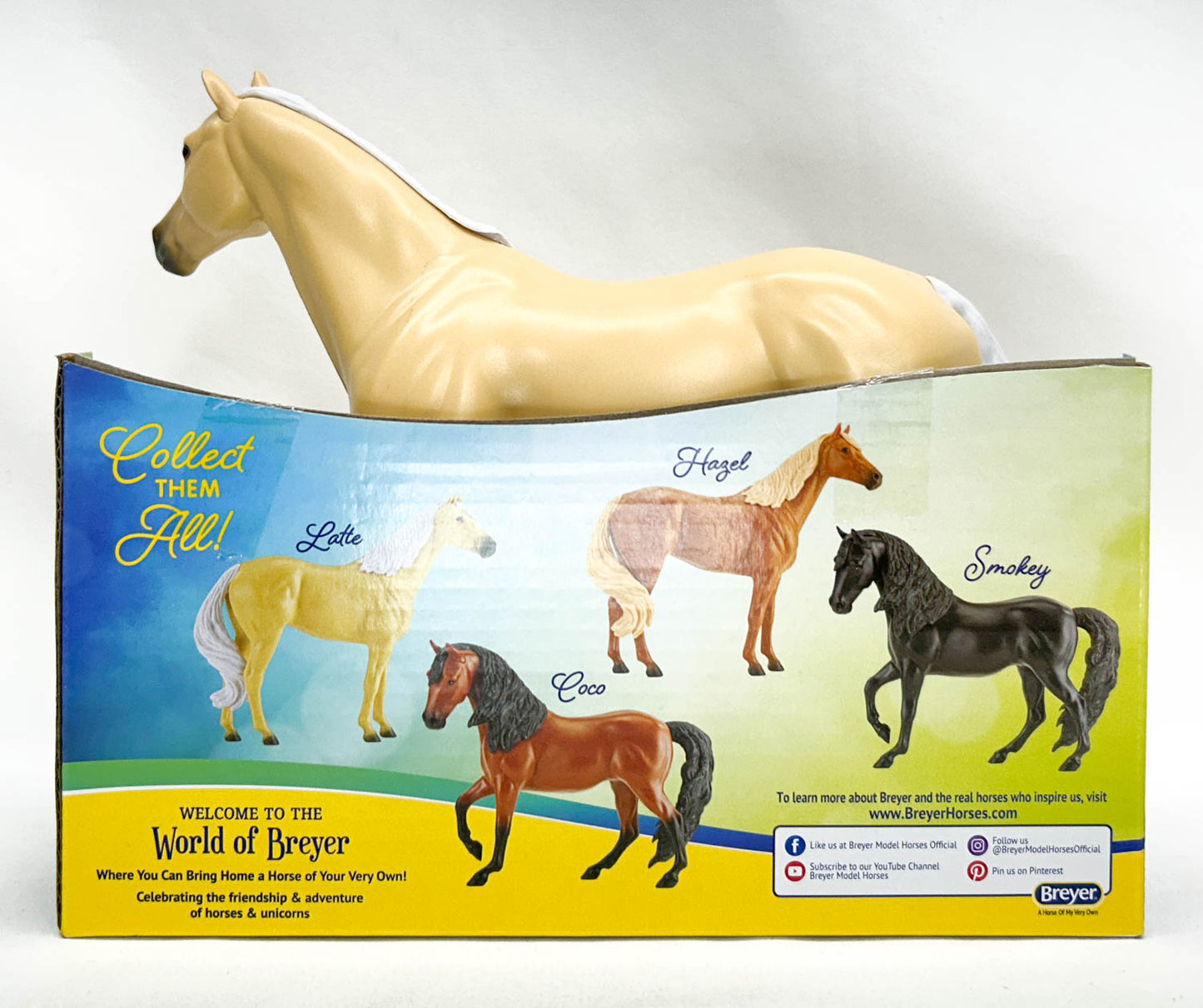 Paddock Pals Series (for Dollar General) Thoroughbred Mare ~ Latte