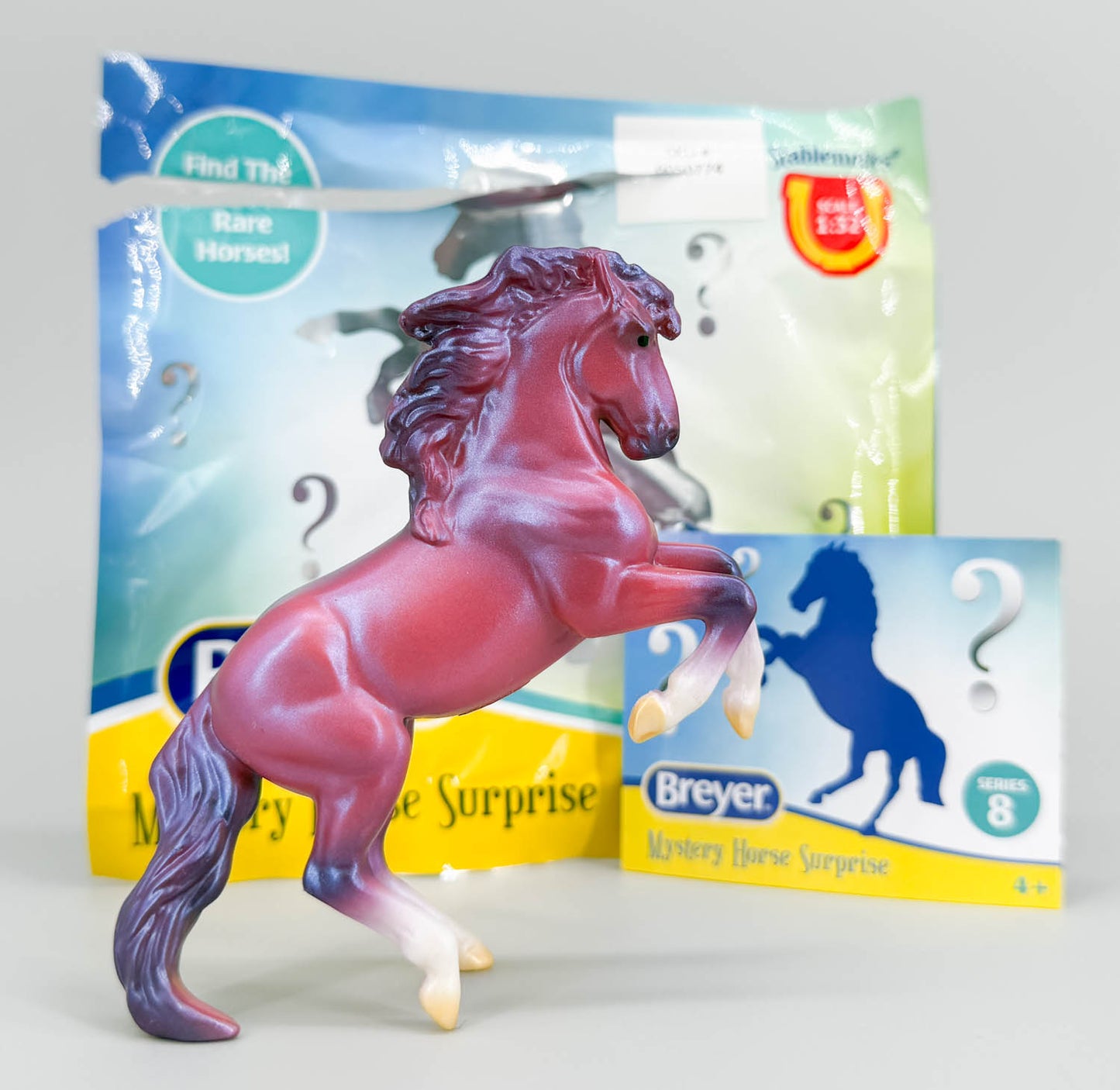 Brio, Purple-Sheen Decorator - TSC SR, Mystery Horse Surprise Series 8 CHASE PIECE