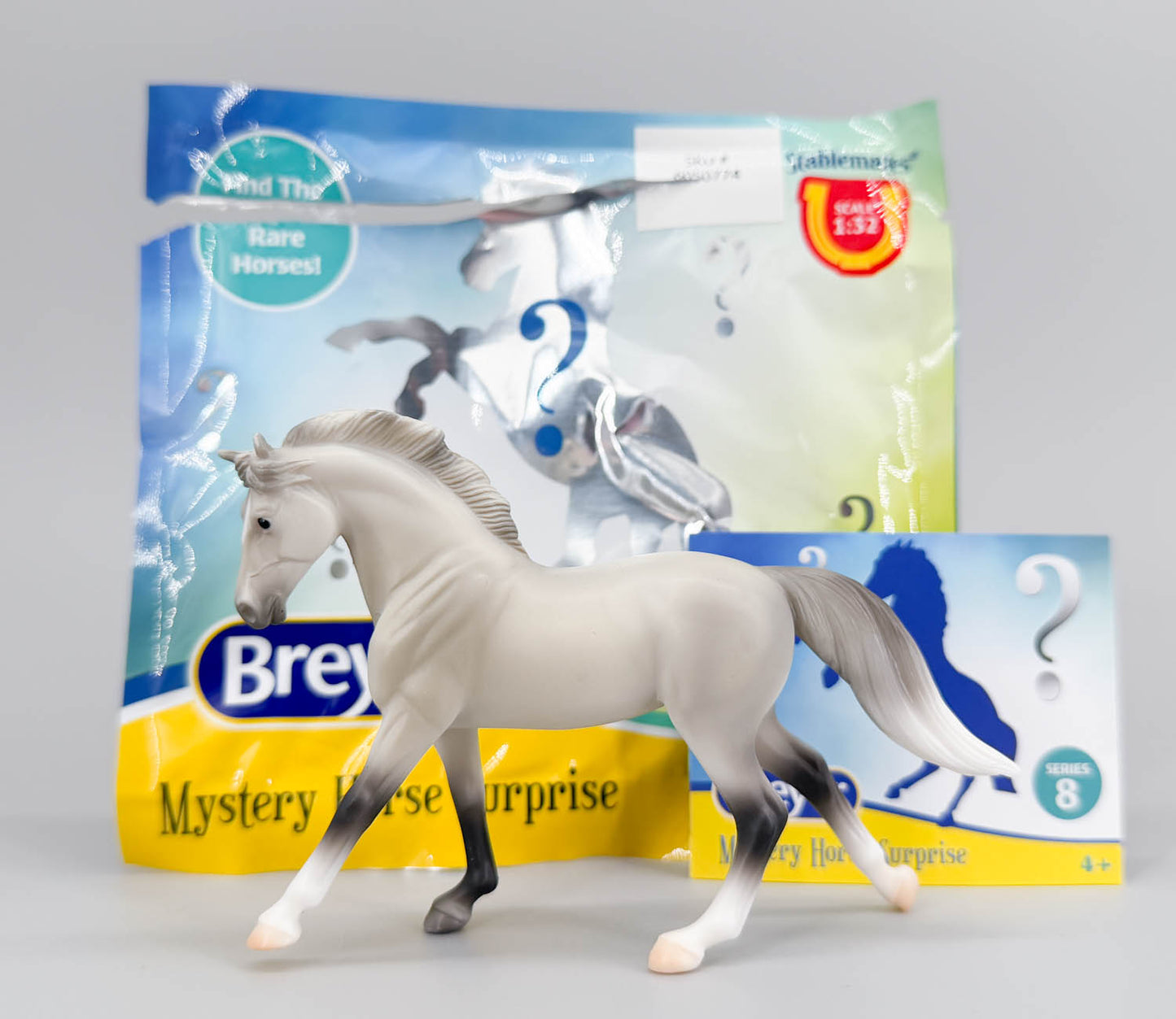 Cantering Warmblood, Grey - TSC SR, Mystery Horse Surprise Series 8