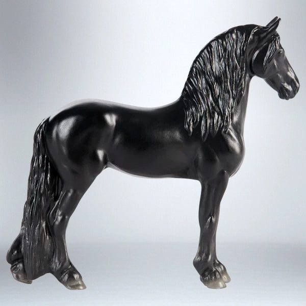 Standing Friesian, Black