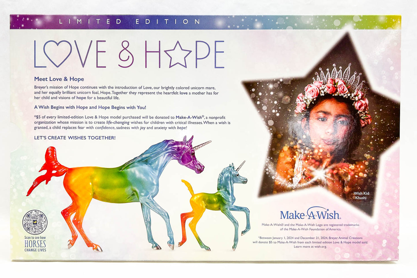 Playful Arabian Mare and Playful Arabian Foal ~ Love and Hope - Limited Edition