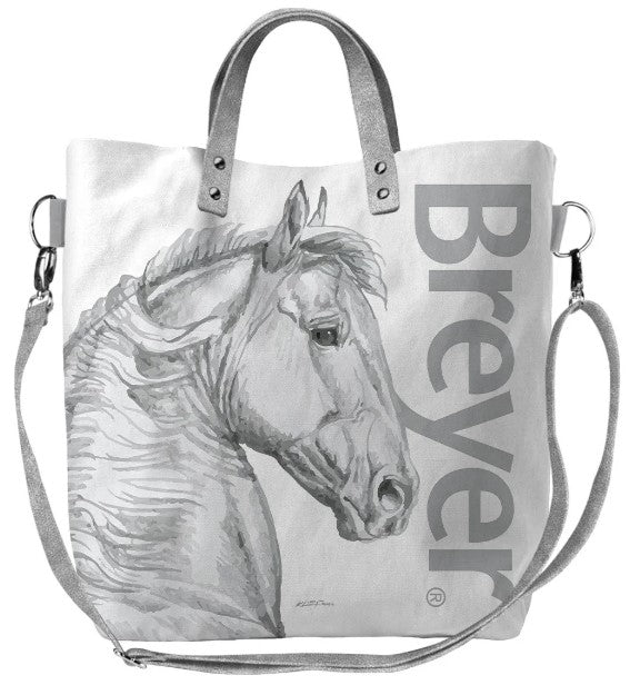Breyer Horse Sketch Tote Bag with Shoulder Strap