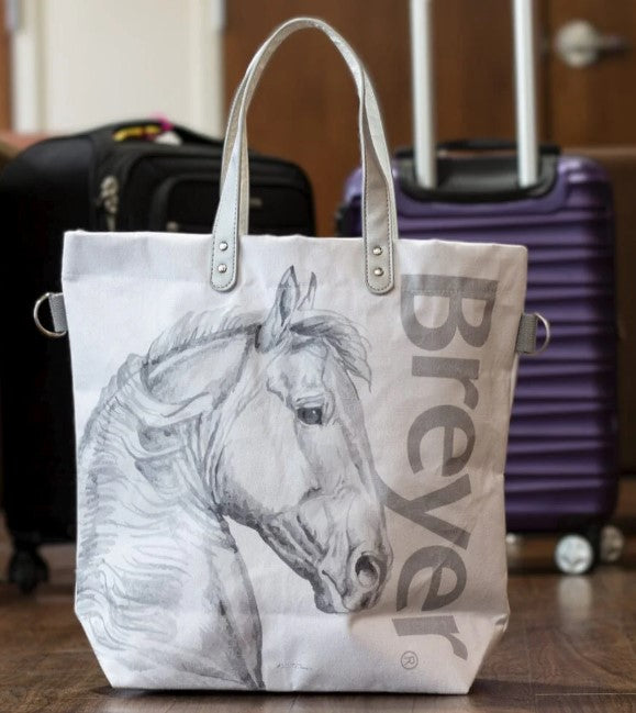 Breyer Horse Sketch Tote Bag with Shoulder Strap