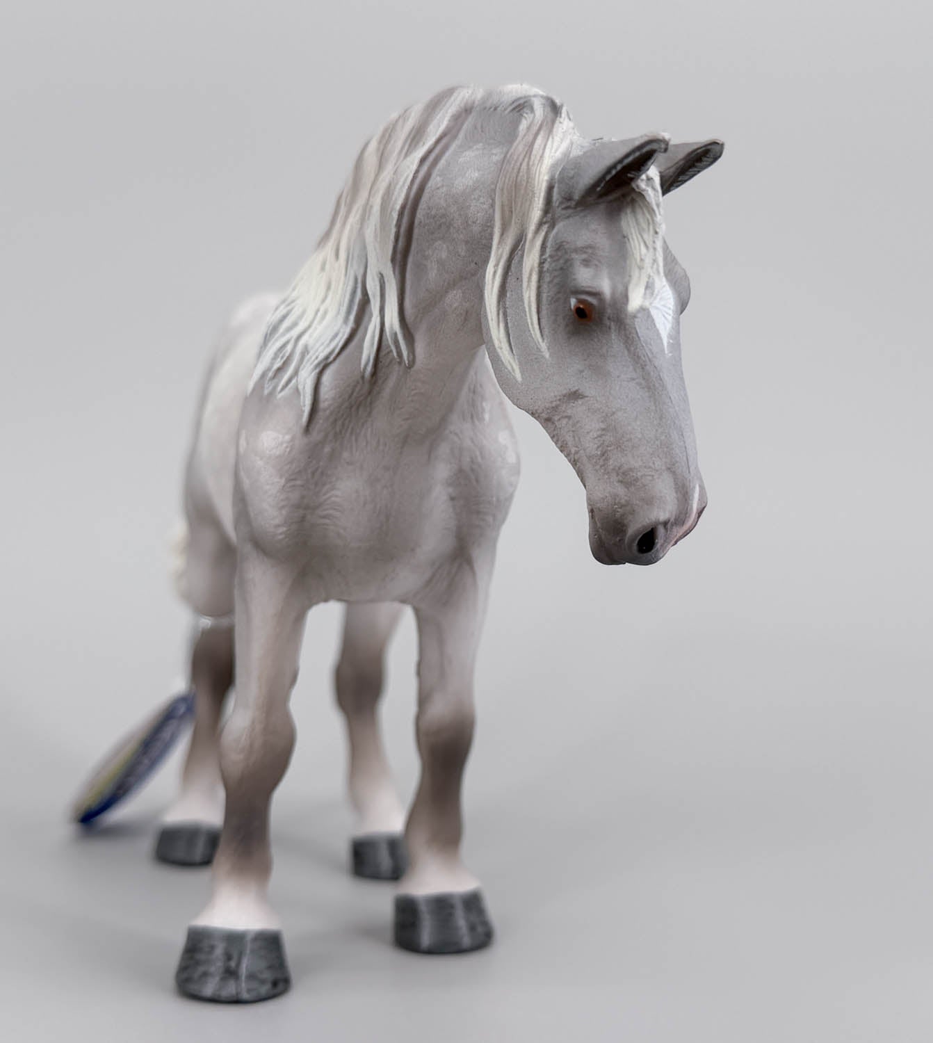 Percheron Mare, Dapple Grey