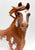 Mustang Stallion, Chestnut Pinto - Deluxe 1:12 Scale Model (International Release)