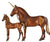 Spanish Stallion and Lipizzaner Foal ~ Cyrus & Solana - ADVANCE SALE