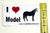 Bumper Sticker:  I Love Model Horses