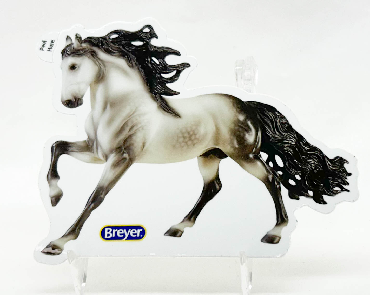 Sticker:  Andalusian Stallion ~ Breyer 70th Anniversary - Ltd Ed
