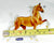 Sticker:  Racking Saddlebred ~ Breyer 70th Anniversary - Ltd Ed