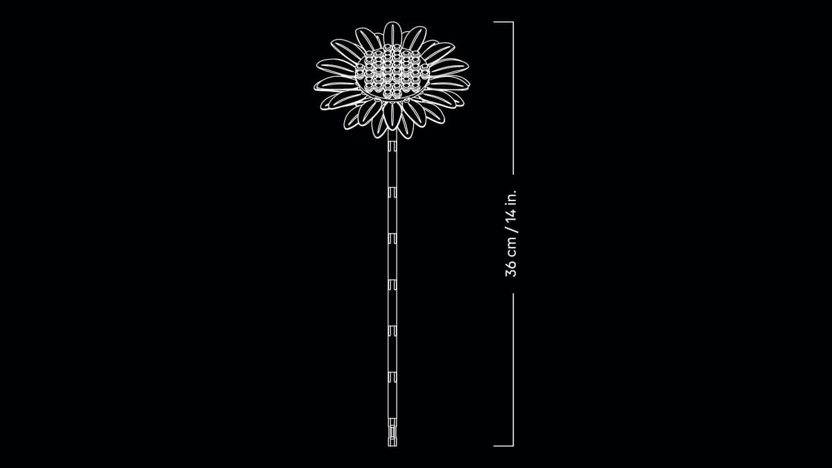LEGO® Botanicals: Sunflower Bouquet #11502 686 Pieces