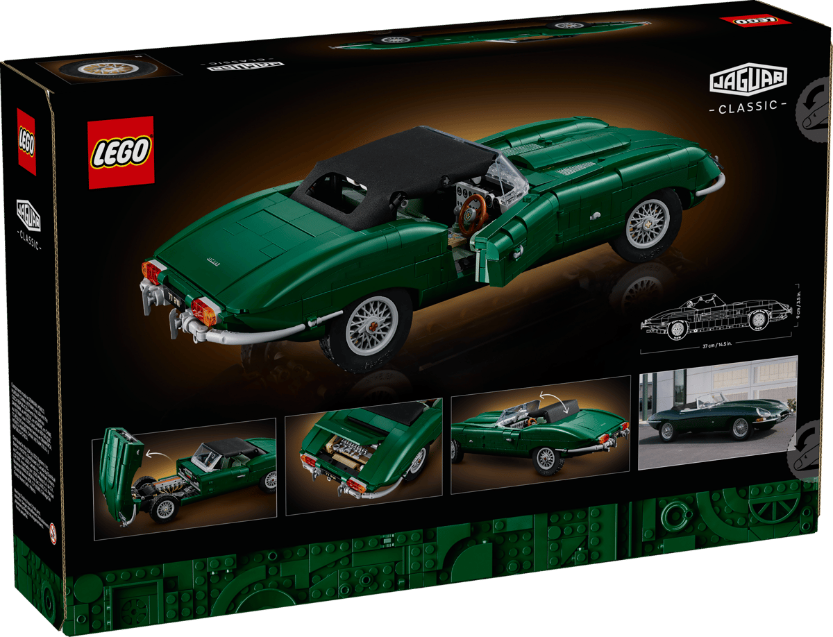 LEGO® Icons ~ Jaguar E-Type #11381 1673 Pieces