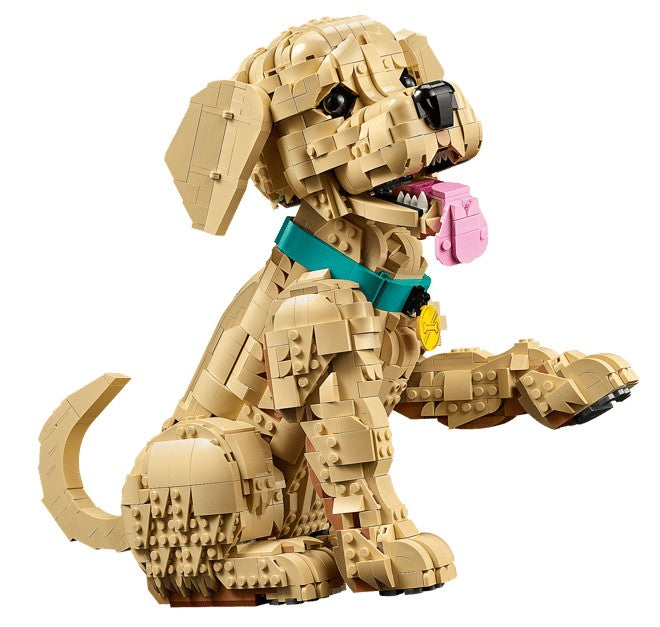 LEGO® Icons ~ Golden Retriever Puppy #11384 2102 Pieces