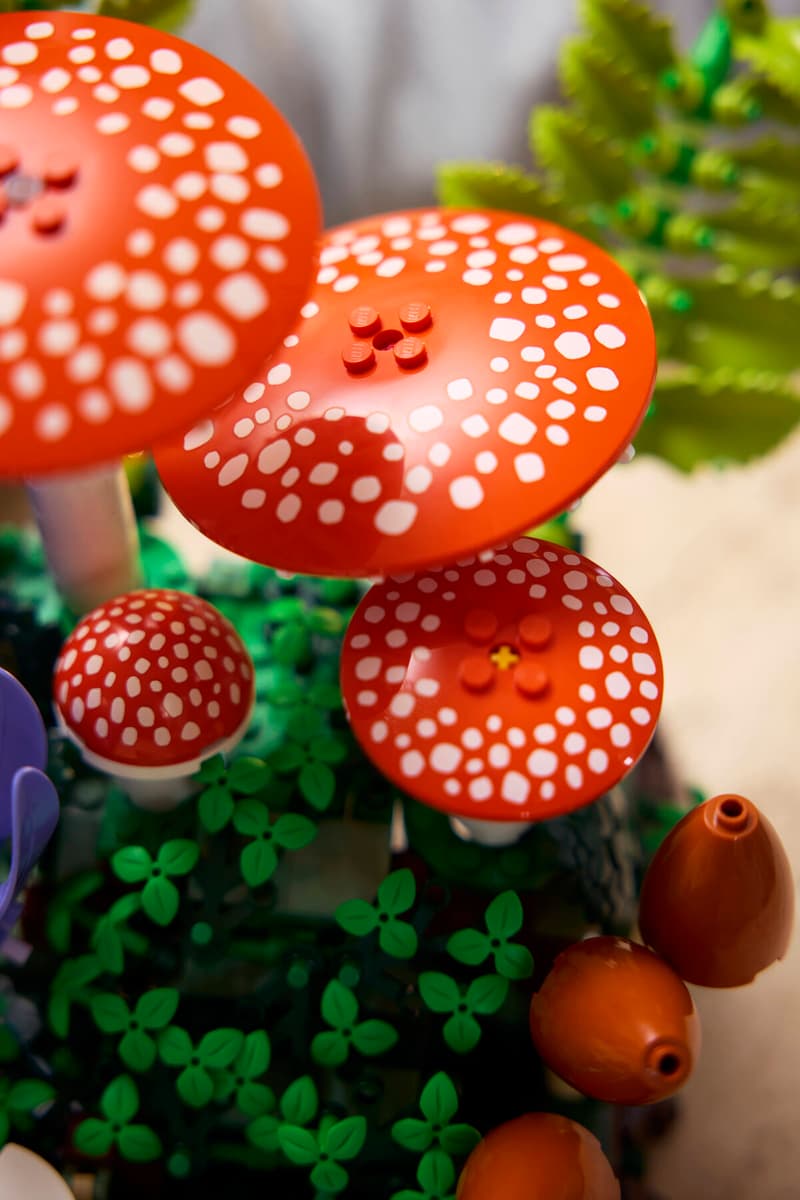 LEGO® Botanicals:  Woodland Mushrooms #11505 806 Pieces