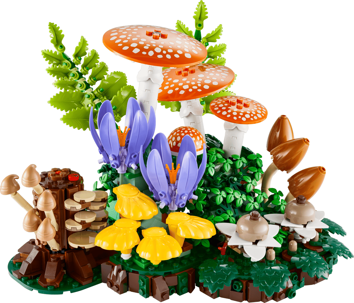 LEGO® Botanicals:  Woodland Mushrooms #11505 806 Pieces