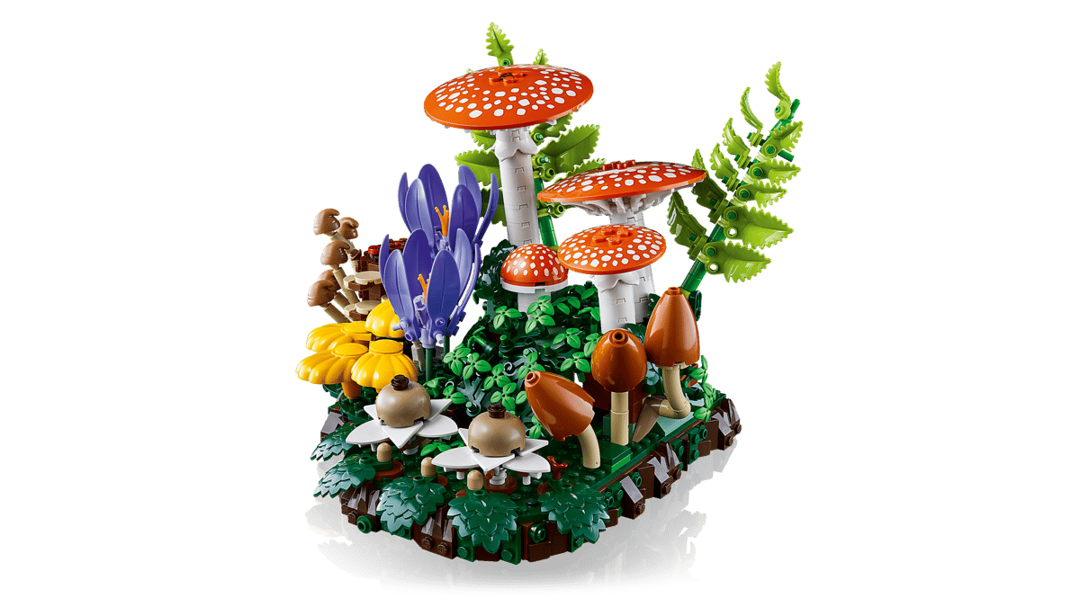 LEGO® Botanicals:  Woodland Mushrooms #11505 806 Pieces