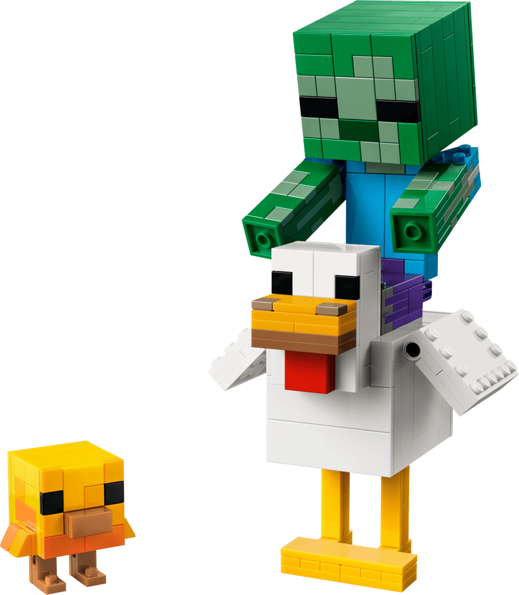 LEGO® Minecraft® Chicken Jockey #21582 344 Pieces