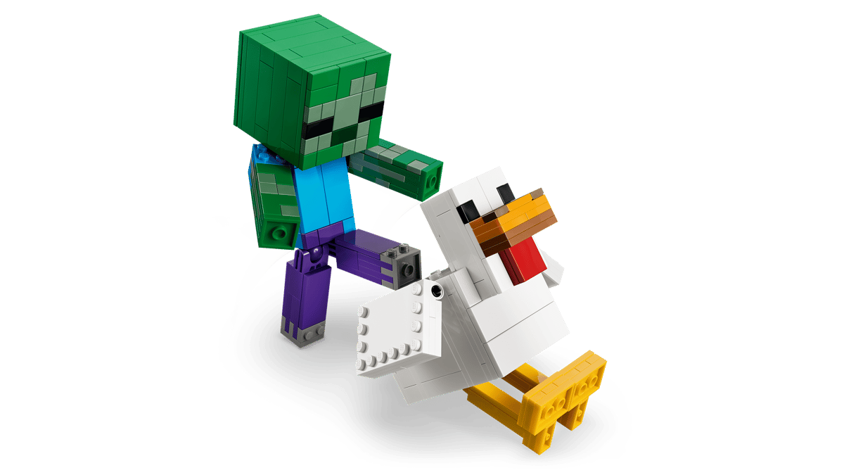 LEGO® Minecraft® Chicken Jockey #21582 344 Pieces