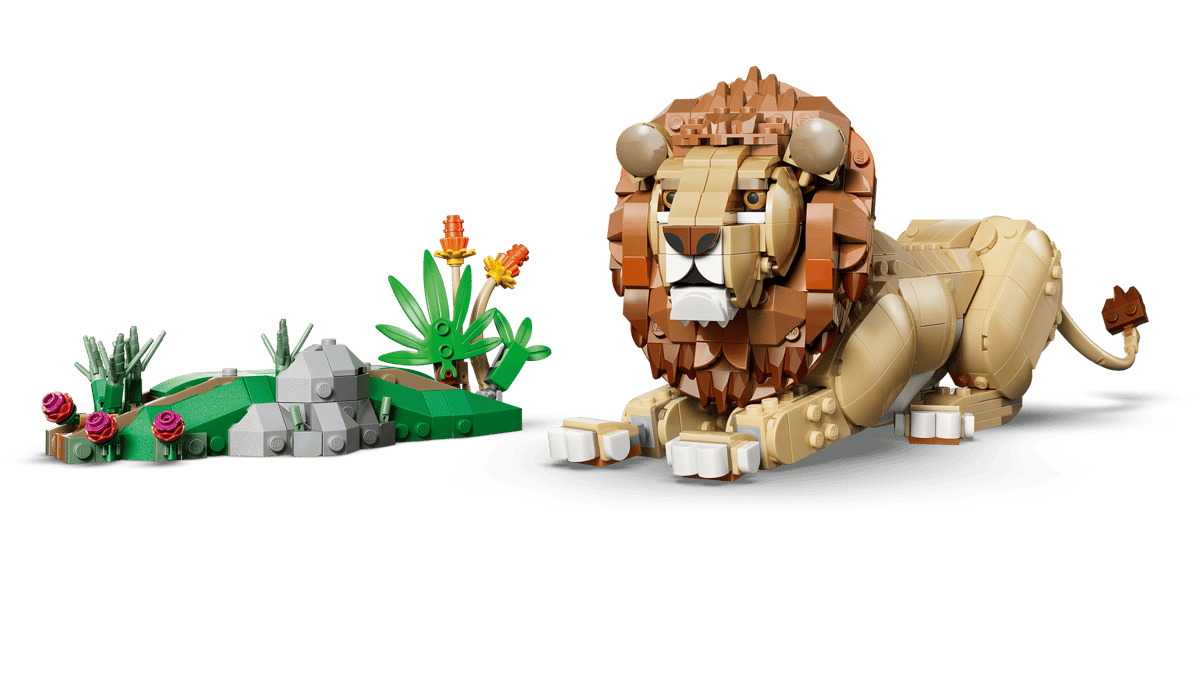 LEGO® Creator 3-In-1 Wild Animals: Majestic Lion #31386 839 Pieces