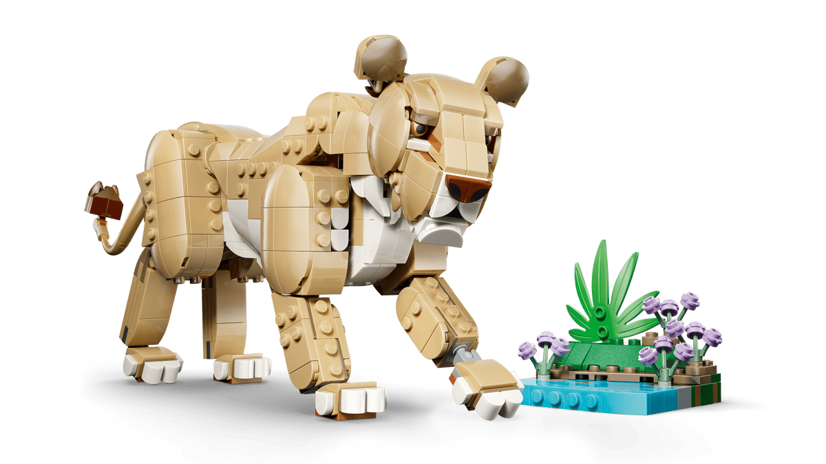 LEGO® Creator 3-In-1 Wild Animals: Majestic Lion #31386 839 Pieces