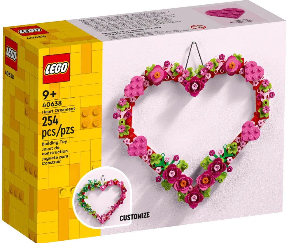 LEGO Icons ~ Botanicals:  Heart Ornament