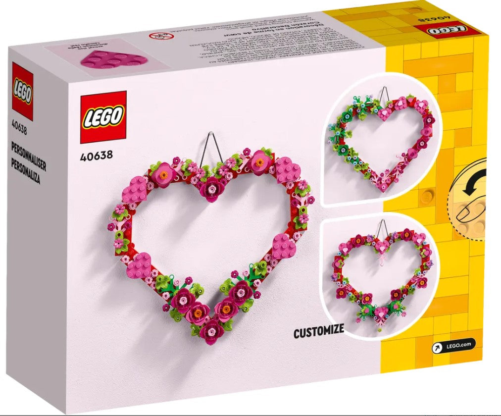 LEGO® Icons ~ Botanicals:  Heart Ornament #40638 254 Pieces