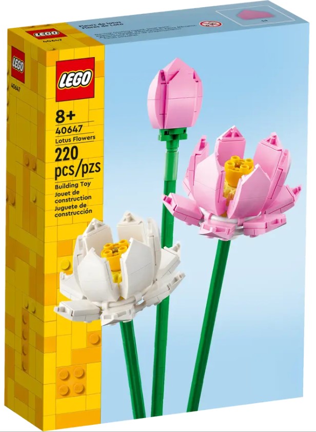 LEGO Icons ~ Botanicals:  Lotus Flowers