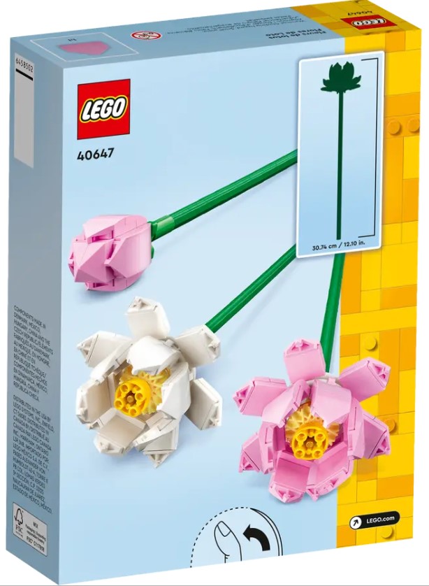 LEGO Icons ~ Botanicals:  Lotus Flowers