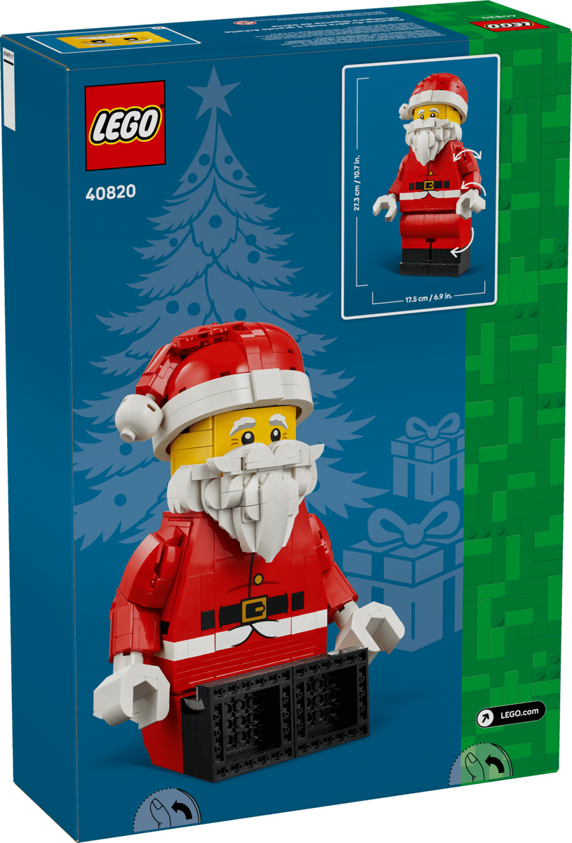 LEGO® UP-SCALED Santa Minifigure #40820 761 Pieces
