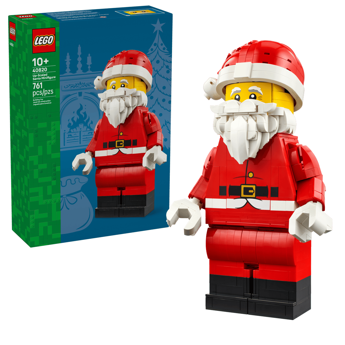 LEGO® UP-SCALED Santa Minifigure #40820 761 Pieces