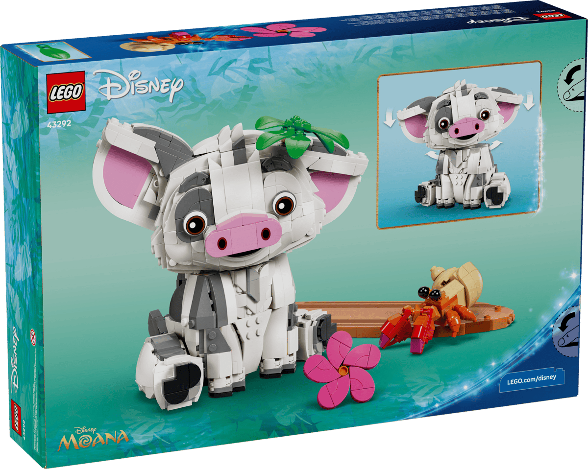 LEGO® Disney™ Moana ~ Pua #43292 885 Pieces
