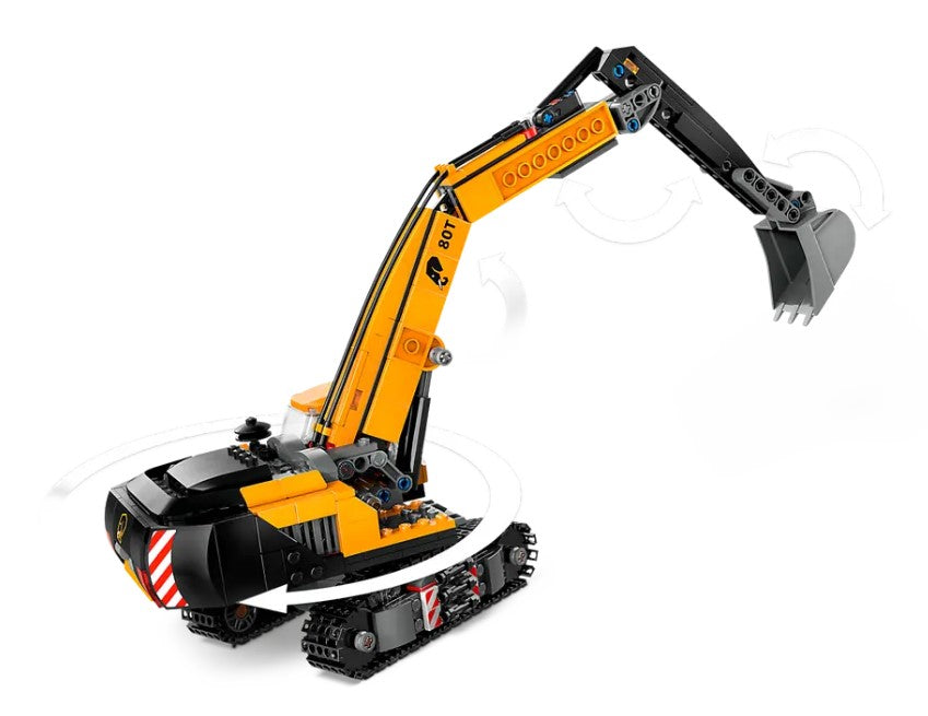 LEGO City ~ Yellow Construction Excavator