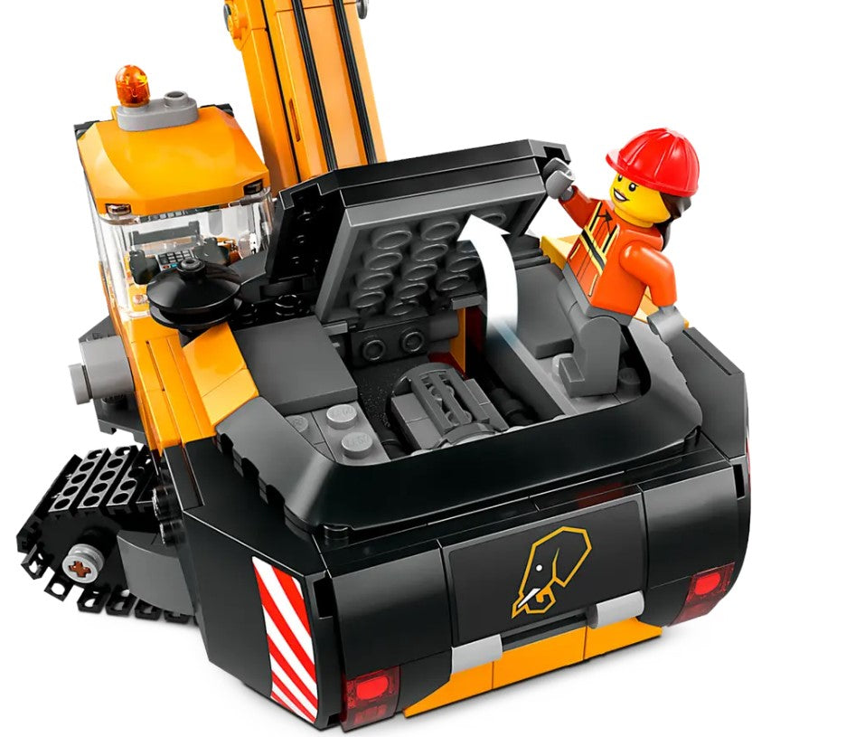 LEGO City ~ Yellow Construction Excavator