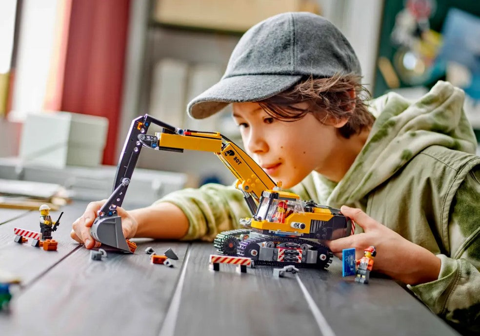 LEGO City ~ Yellow Construction Excavator